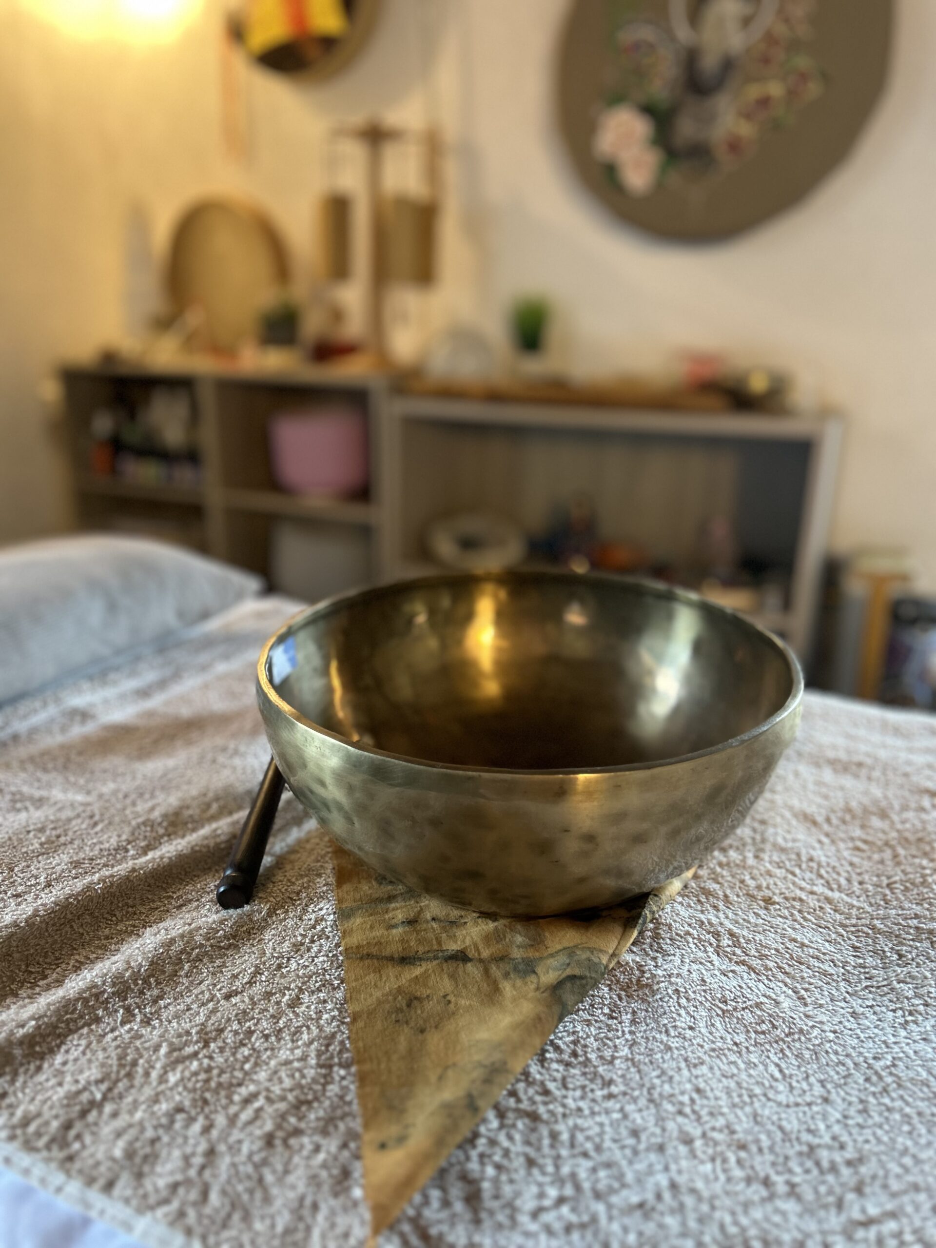 utilisation du bol tibétain pour la sonothérapie